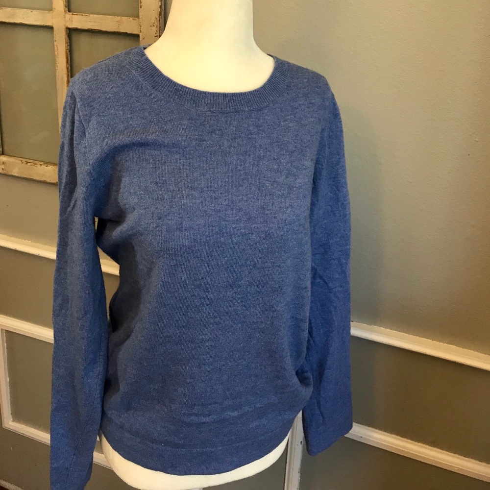 J. Crew Cotton and Wool Sweater